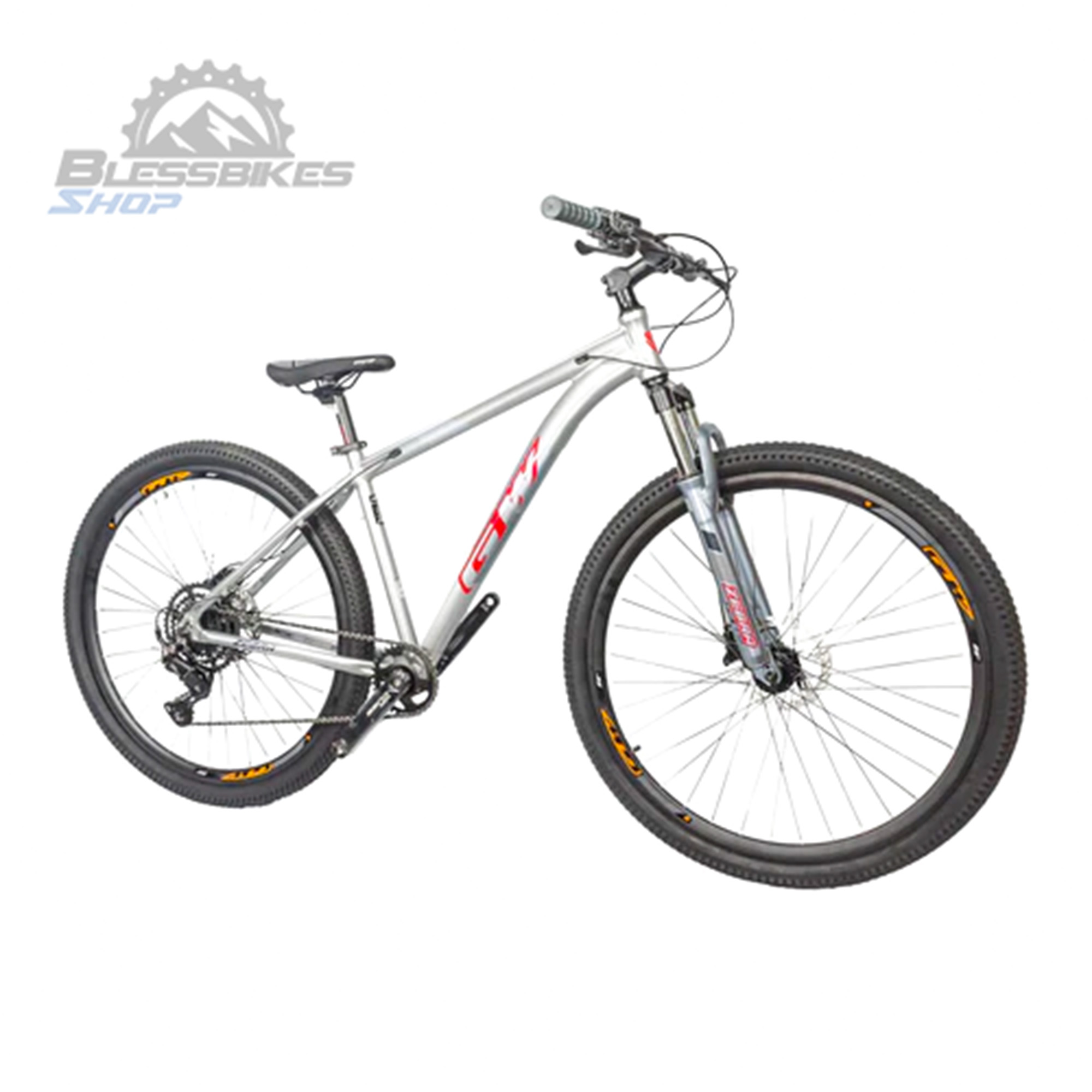 Bicicleta GW ZEBRA RIN 29" de GW color Plata